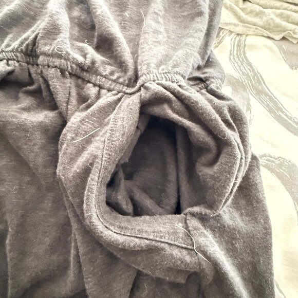 $999 Authentic 3 of THREE DOTS-CLU-UNIQLO Black Gray Sleeveless Top Dress Sz.S - Picture 12 of 12